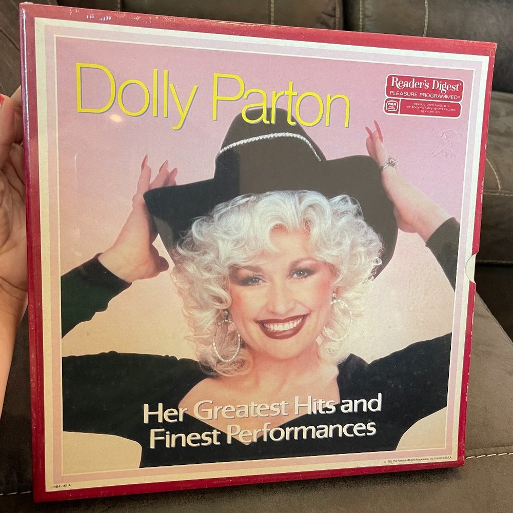 Dolly Parton READERS DIGEST Her Greatest Hits & Finest Performances Box 7 LP Set